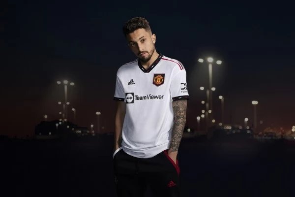 Manchester United Fodboldsæt Børn 2022-23 Udebanetrøje